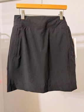 Athleta Black Skort with Front Pockets